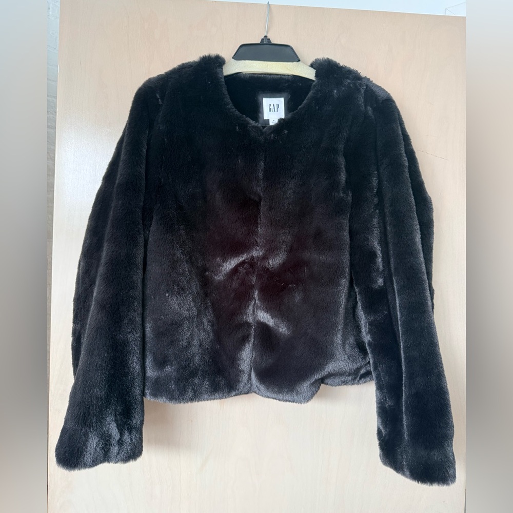 GAP Faux Fur Jacket